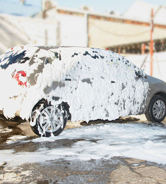 Cream Car Wash